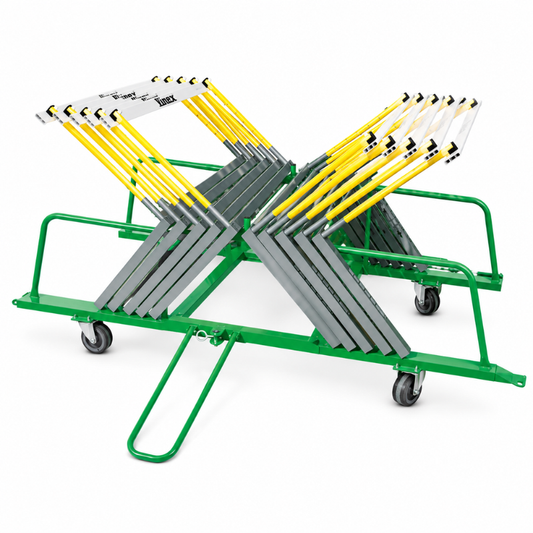 Cazna Deluxe Hurdle Cart - Holds 20