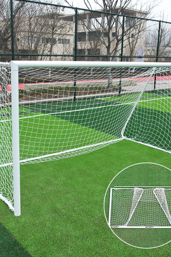 7.3m x 2.4m Cazna Alu60 Folding Soccer Goal (Full Size)