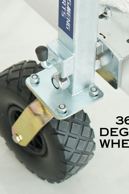 Cazna ALU110 360° Soccer Goal Wheels