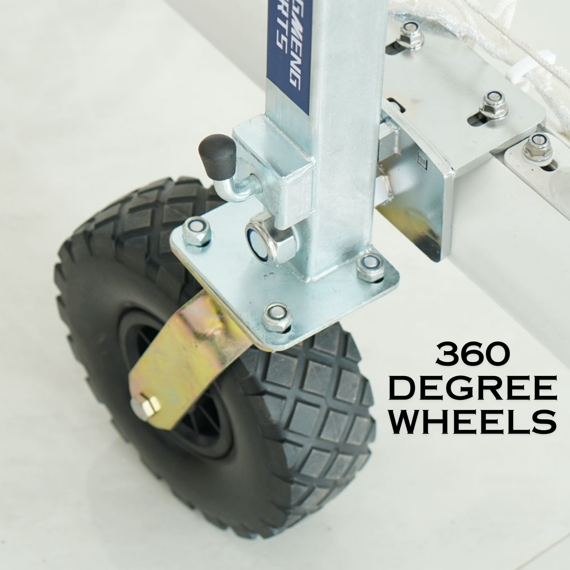 Cazna ALU110 360° Soccer Goal Wheels