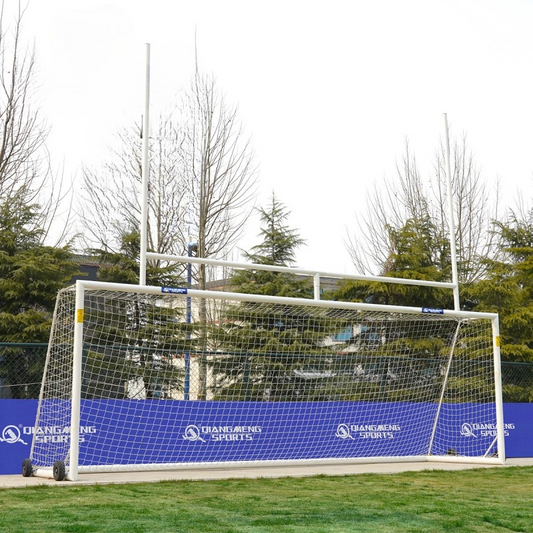 Cazna Gold Freestanding Soccer / Rugby Combo Goal