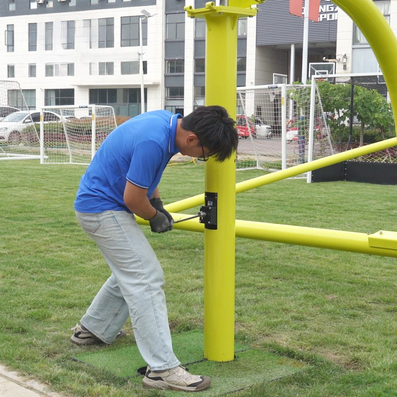 Cazna gold nfl goal post