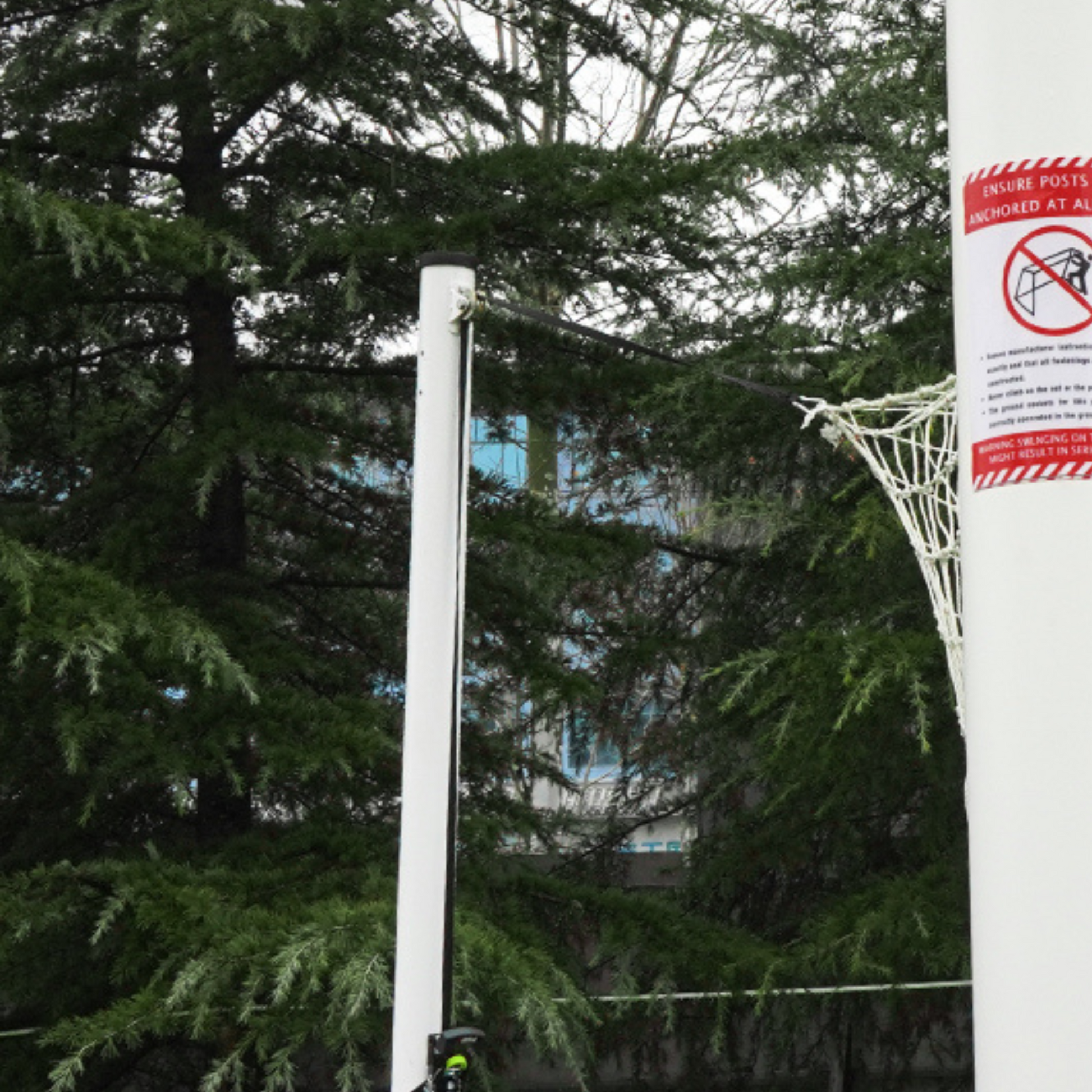 Cazna Rear Net Supports - Stanchions