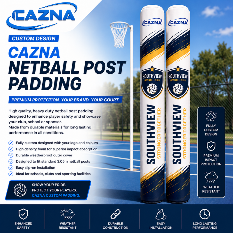 Cazna Custom Netball Post Padding