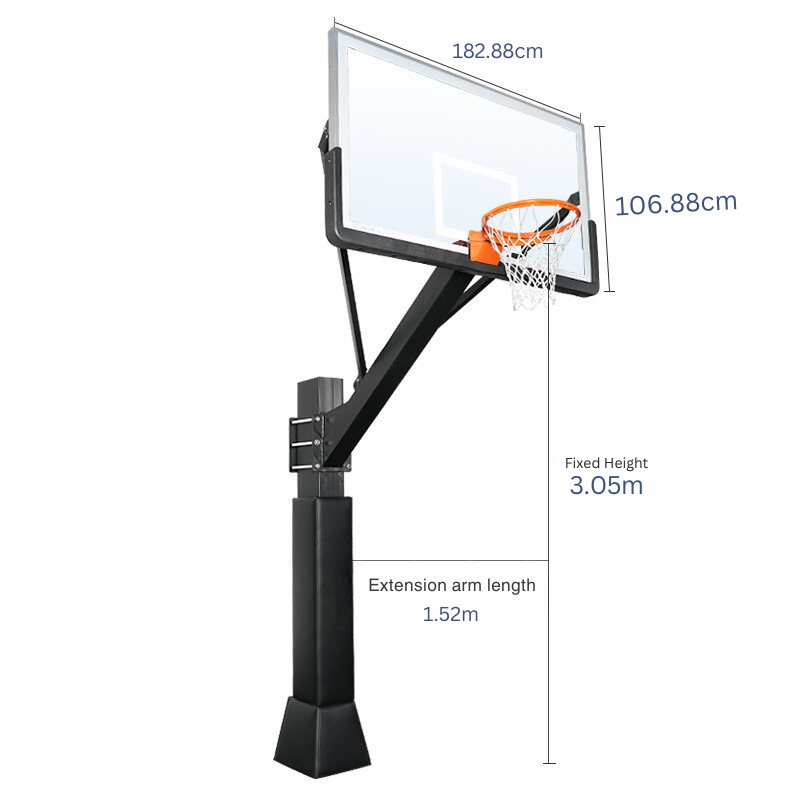 Cazna F1 Fixed Basketball Tower