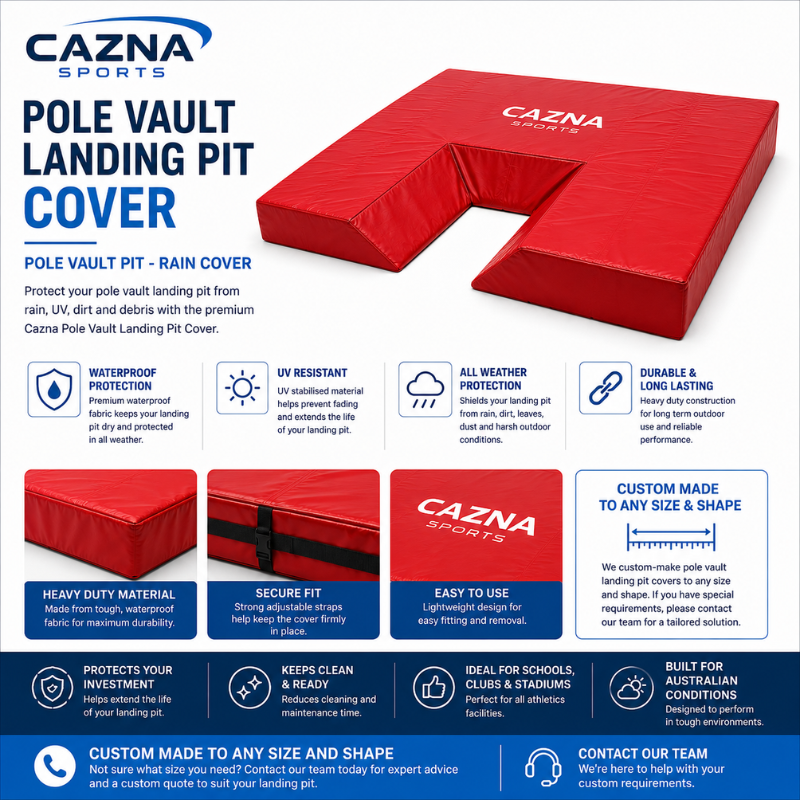Cazna Pole Vault Landing Pit Cover