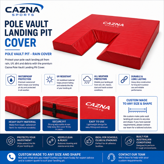 Cazna Pole Vault Landing Pit Cover