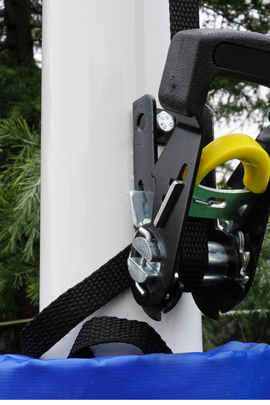 Cazna Rear Net Supports - Stanchions