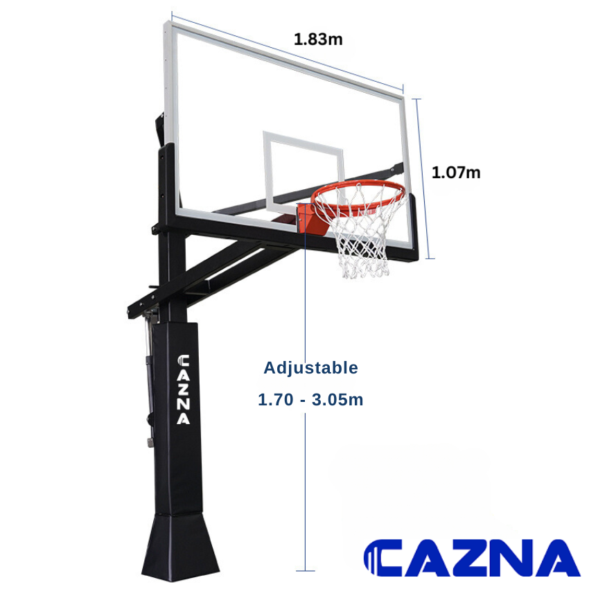 Cazna S200 basketball tower - inground
