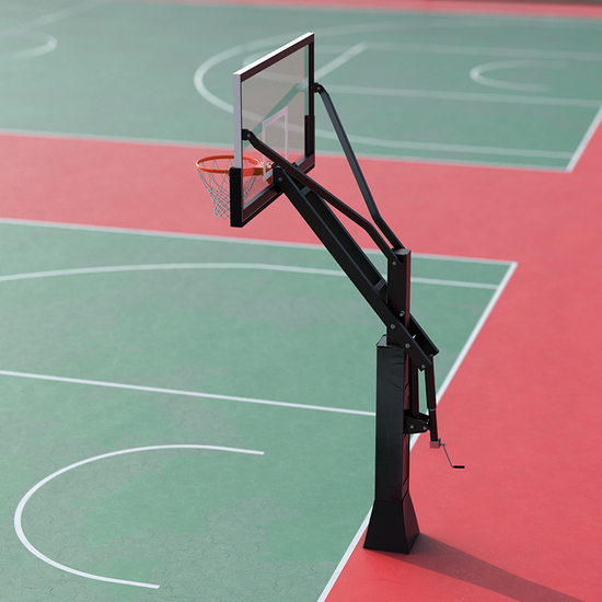 Cazna S200 basketball tower - inground