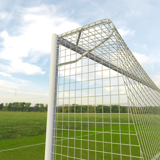 3.7m x 1.8m Cazna Socketed Soccer Goal