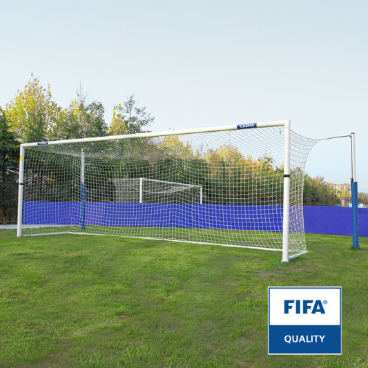 7.3m x 2.4m ALU110 Club Stadium Football Goal (FIFA APPROVED)