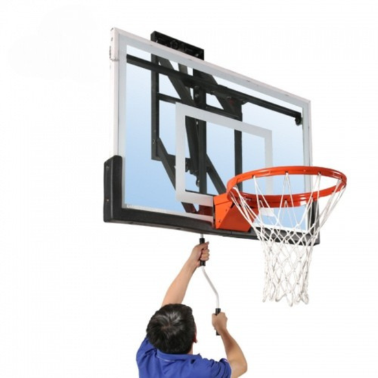 Cazna Wall Mounted Adjustable 5 Basketball System