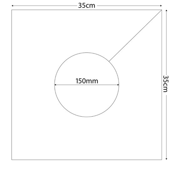 Cazna - Super League Goal Post Padding – Set of 4 / Internal cut out 150mm