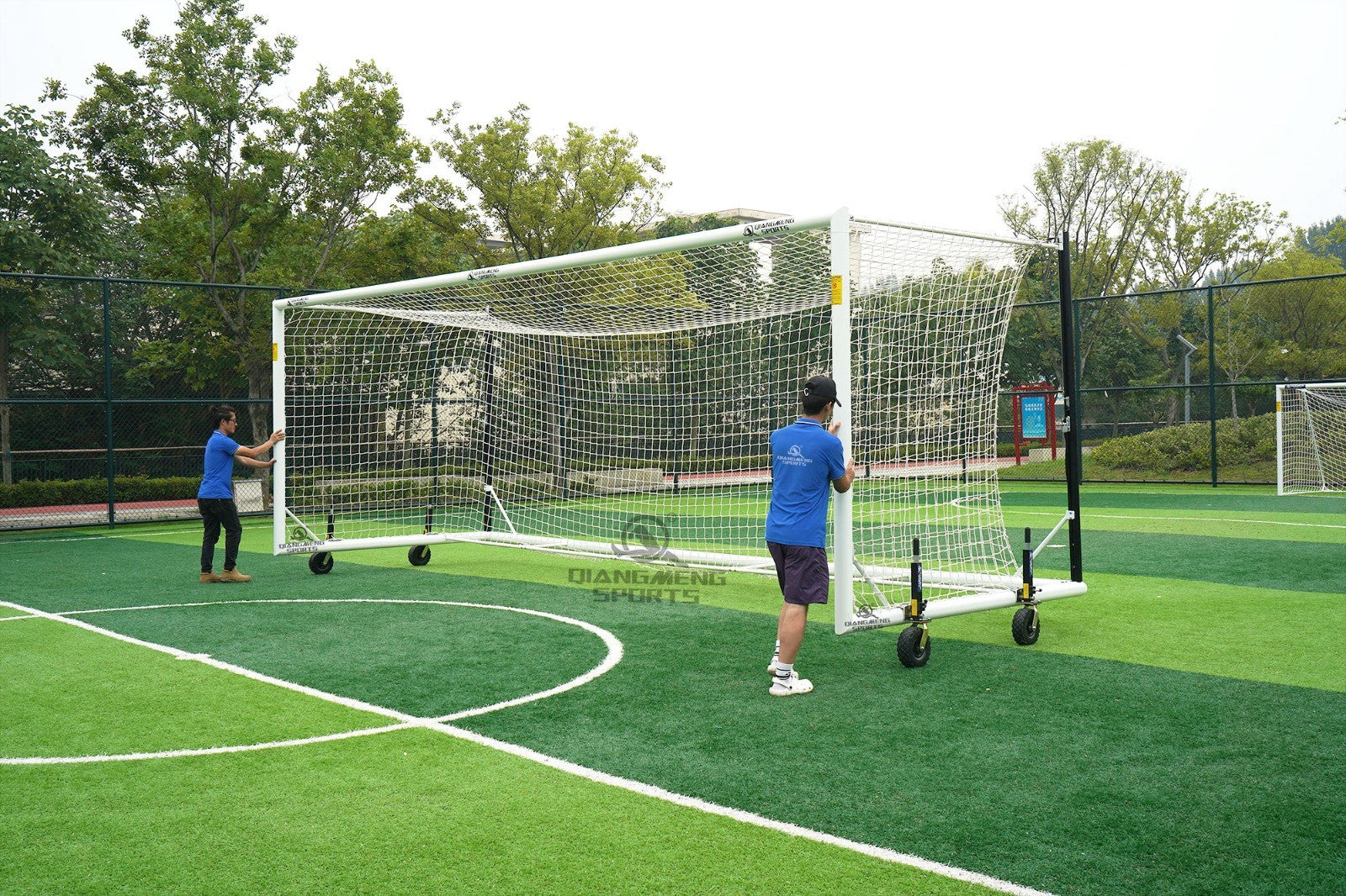 Cazna ALU110 360° Soccer Goal Wheels