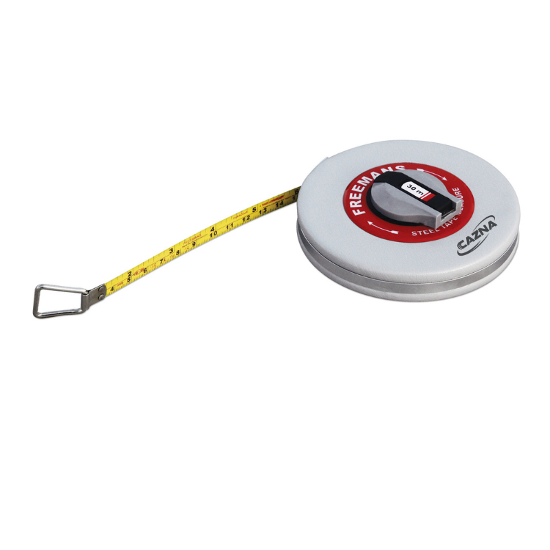 Cazna Measuring Tape – Steel Closed Reel