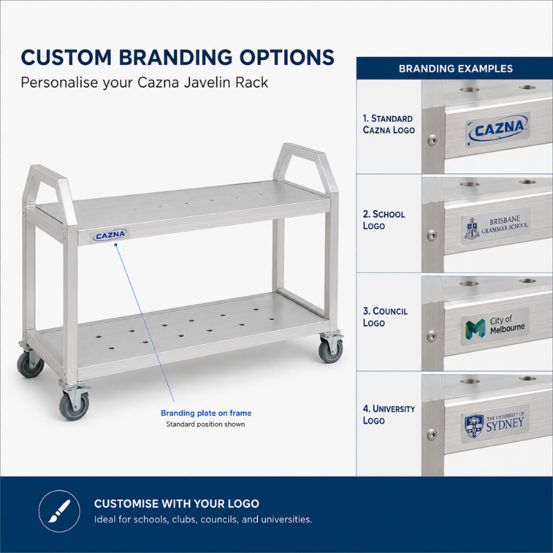 Cazna Mobile Javelin Rack