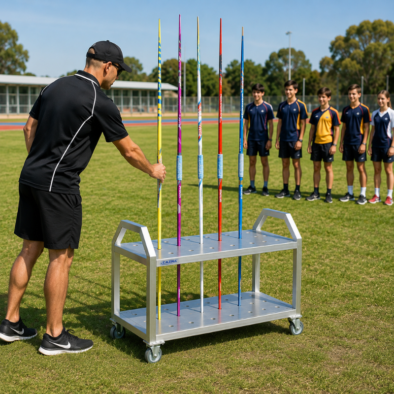 Cazna Mobile Javelin Rack