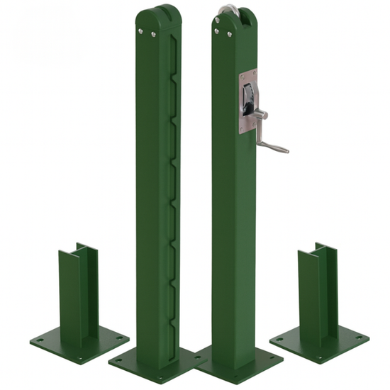 Cazna Steel Surface Mounted Pickleball Post