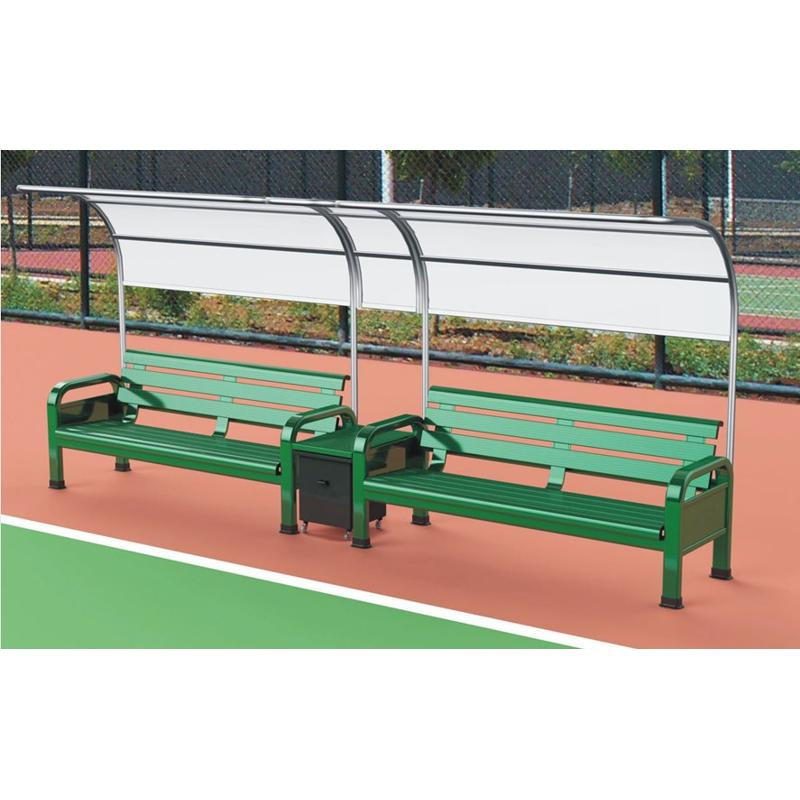 Cazna Tennis Court Aluminium Benches