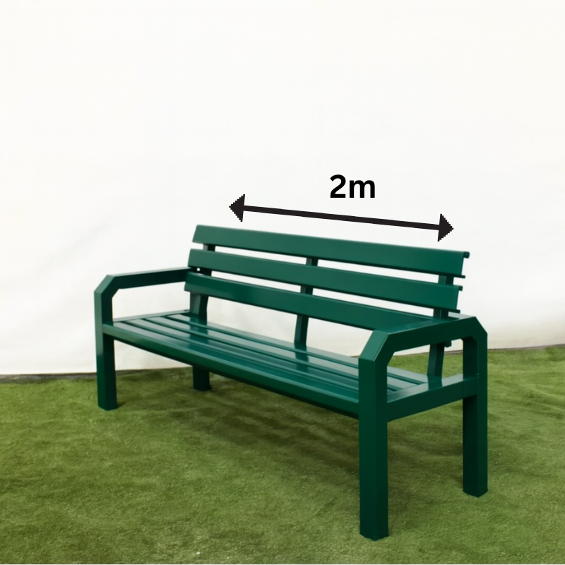 Cazna Tennis Court Aluminium Benches