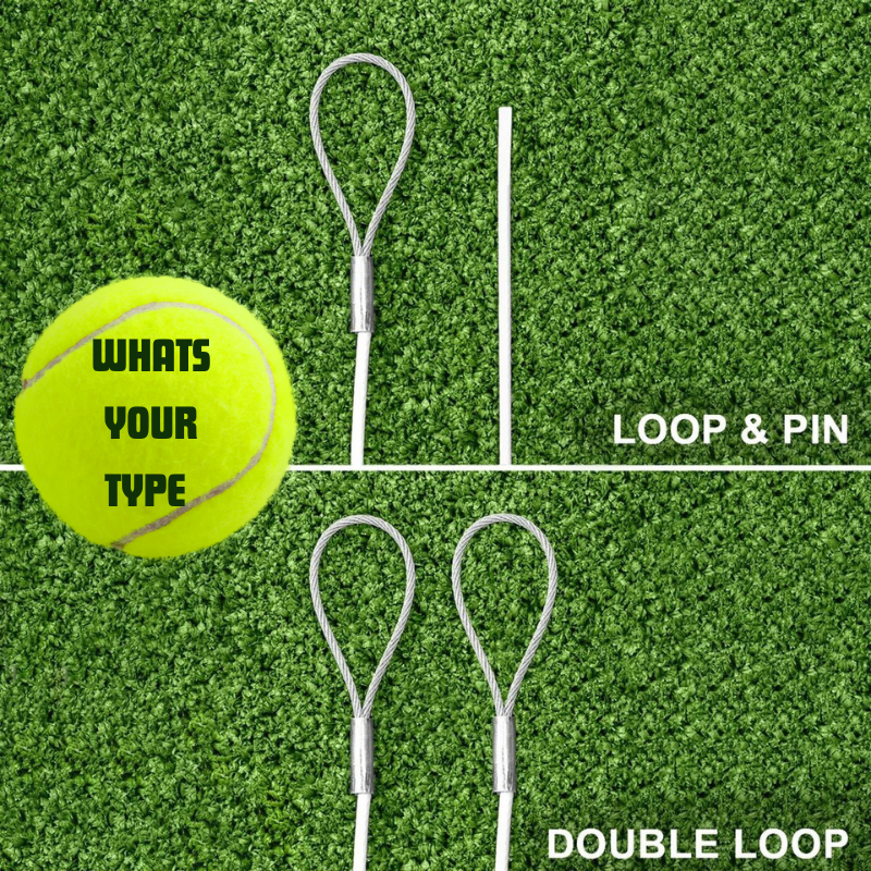 Cazna 3mm Tennis Net [12.8m doubles - 8kg]