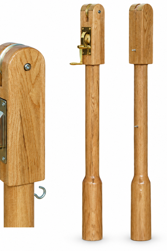 Cazna Timber Tennis Posts – Wimbledon Spec