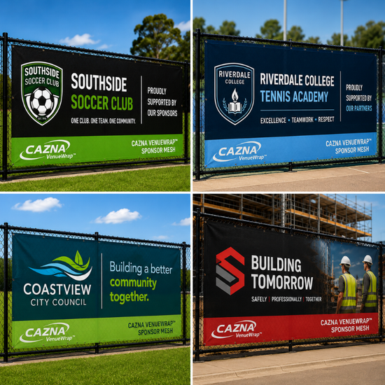 Cazna VenueWrap™ Sponsor Mesh