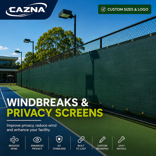 Tennis Court Windbreaks and Privacy Screens