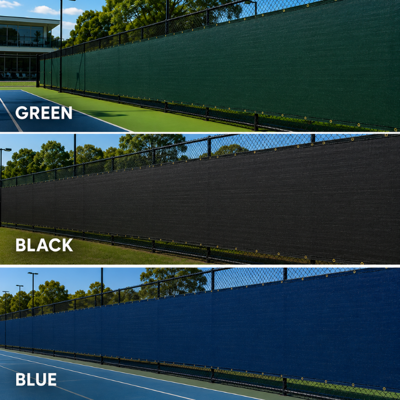 Tennis Court Windbreaks and Privacy Screens