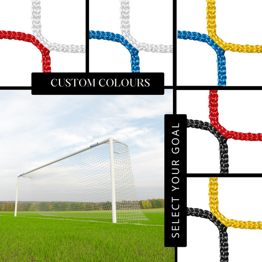 Custom Coloured Soccer Nets