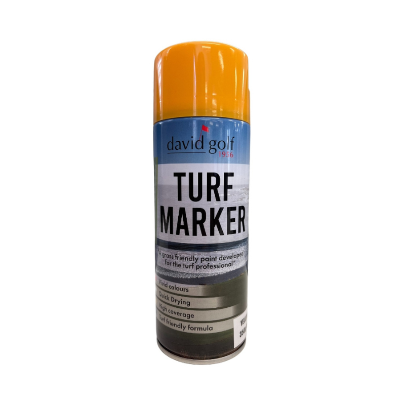 David Golf Turf Marker Paint – 350g Aerosol (Box of 12)