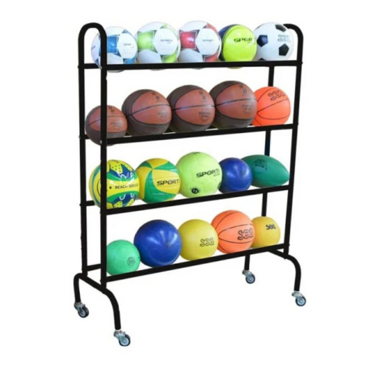 Freestanding Portable Sports Ball Trolley