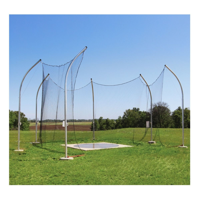 High School Aluminum Discus Cages