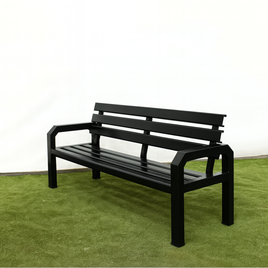 Cazna Tennis Court Aluminium Benches