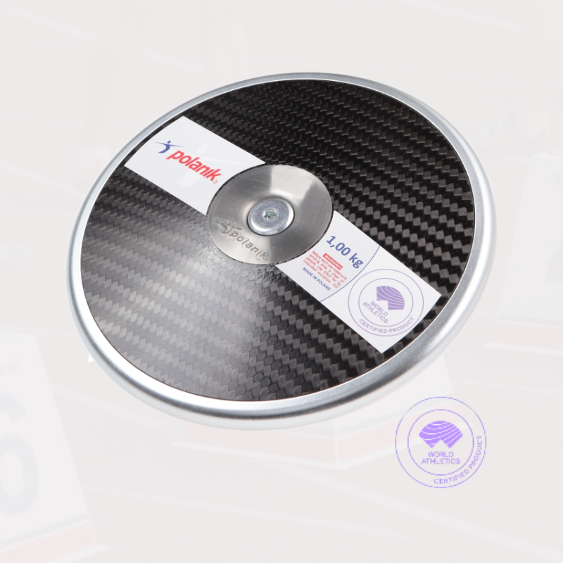 Polanik Carbon in Steel Competition Discus with Central Plate