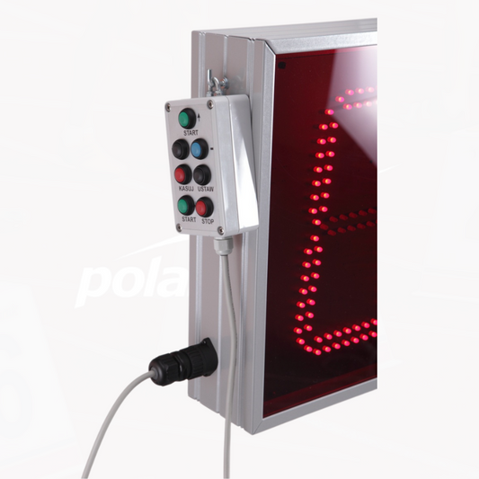 Polanik Led Race Clock With Results Option