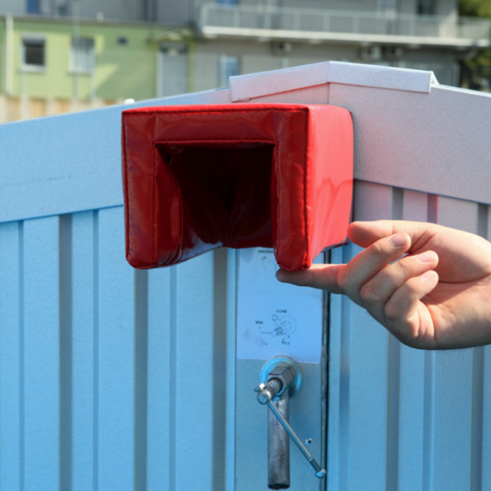 Polanik Pole Vault Landing Area Shed