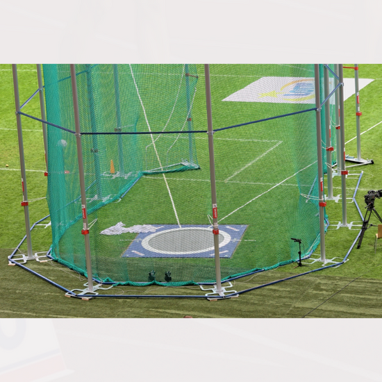 Polanik portable discus cage bases