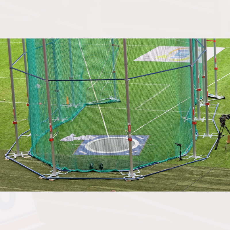 Polanik portable discus cage bases