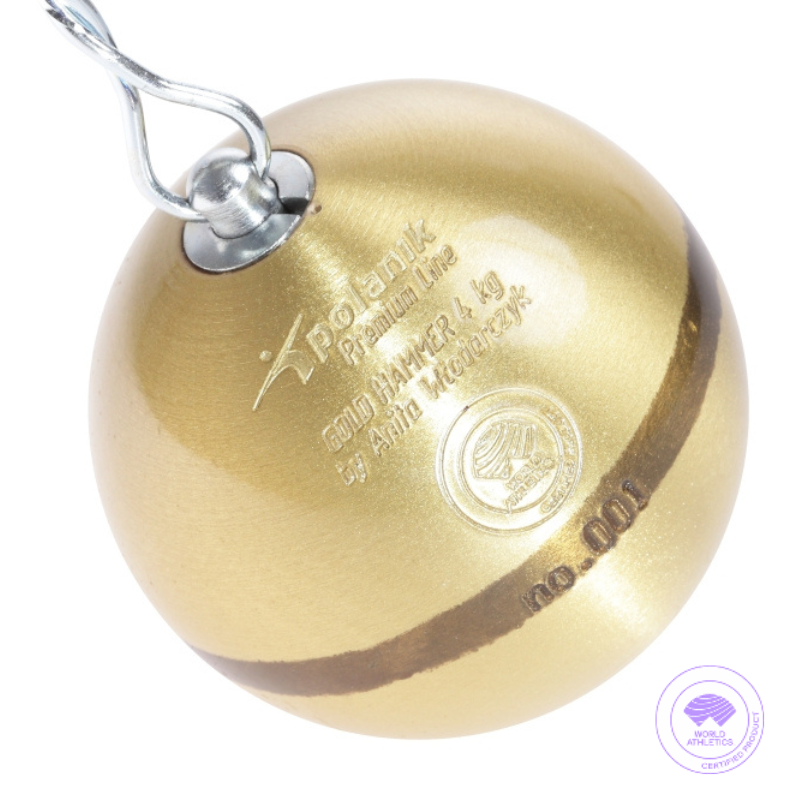 Polanik premium line gold hammer - by anita wåodarczyk