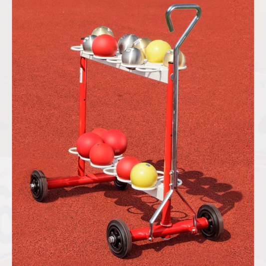 Polanik shot put rack with wheels