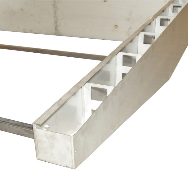 Polanik stainless steel form to build water jump pit