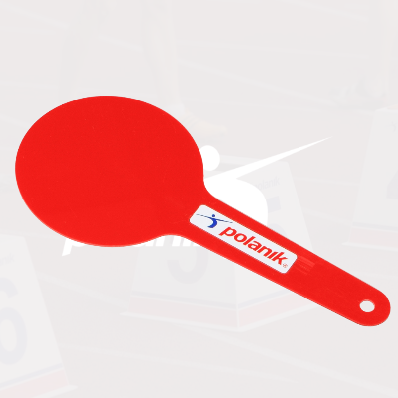 Polanik race walking judges paddles