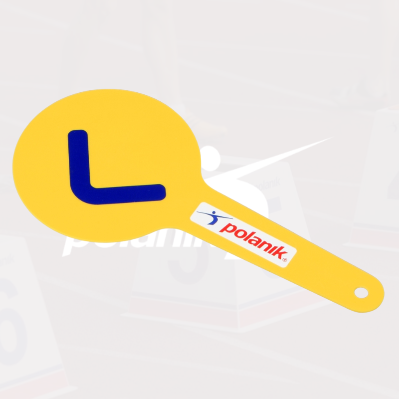 Polanik race walking judges paddles