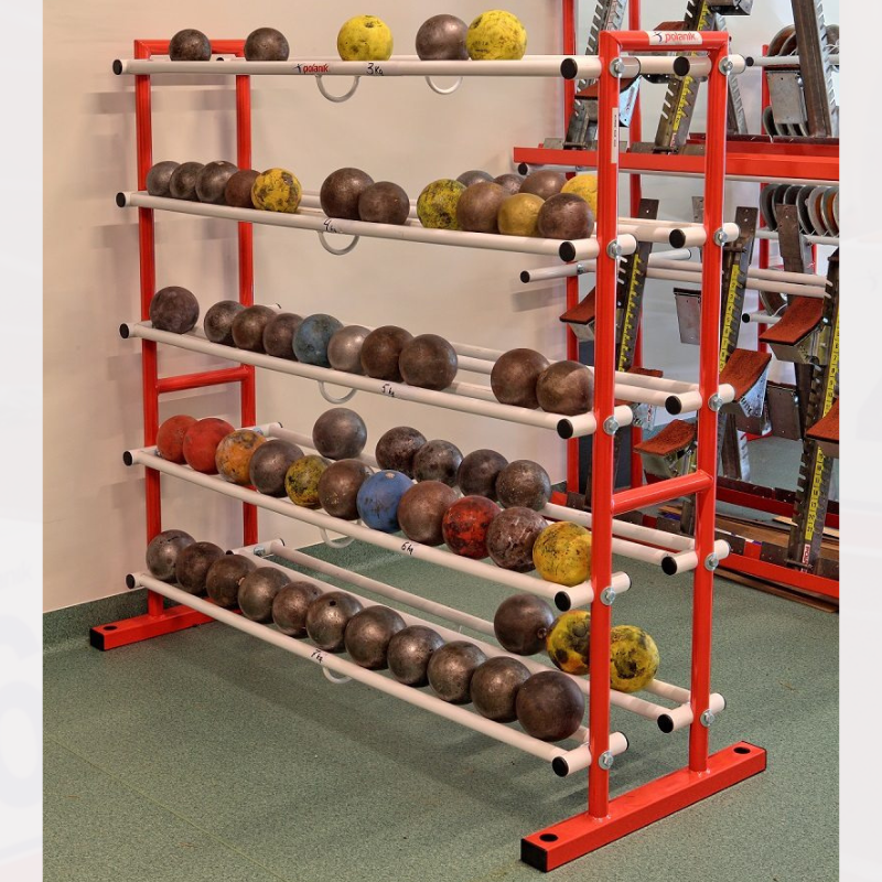 Polanik shot put warehouse rack
