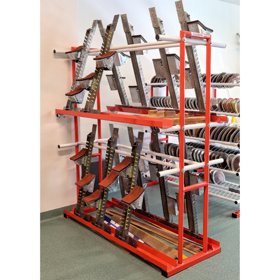 Polanik starting blocks warehouse rack