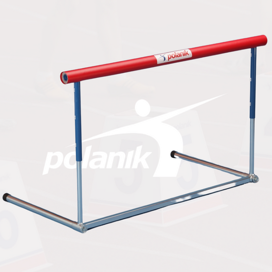 Polanik training hurdle with padded top