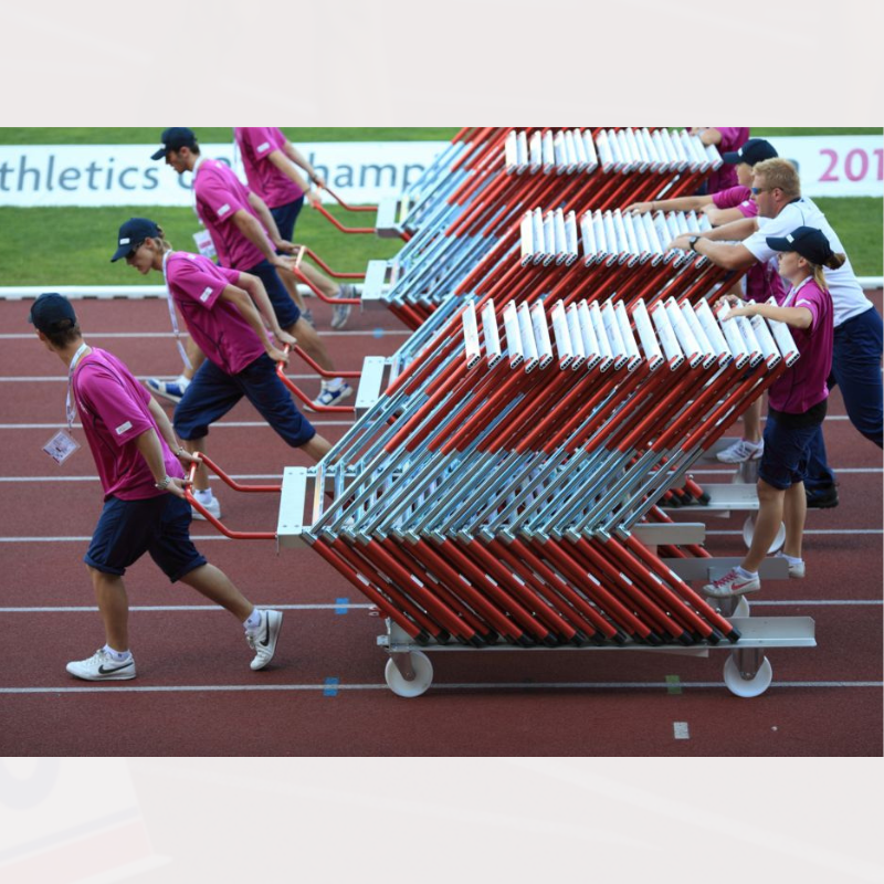 Polanik Competition Hurdle Cart - Holds 30