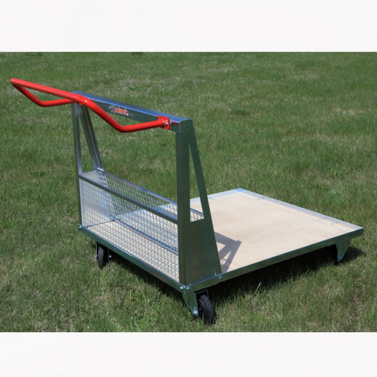 Polanik modular grid platform with cart